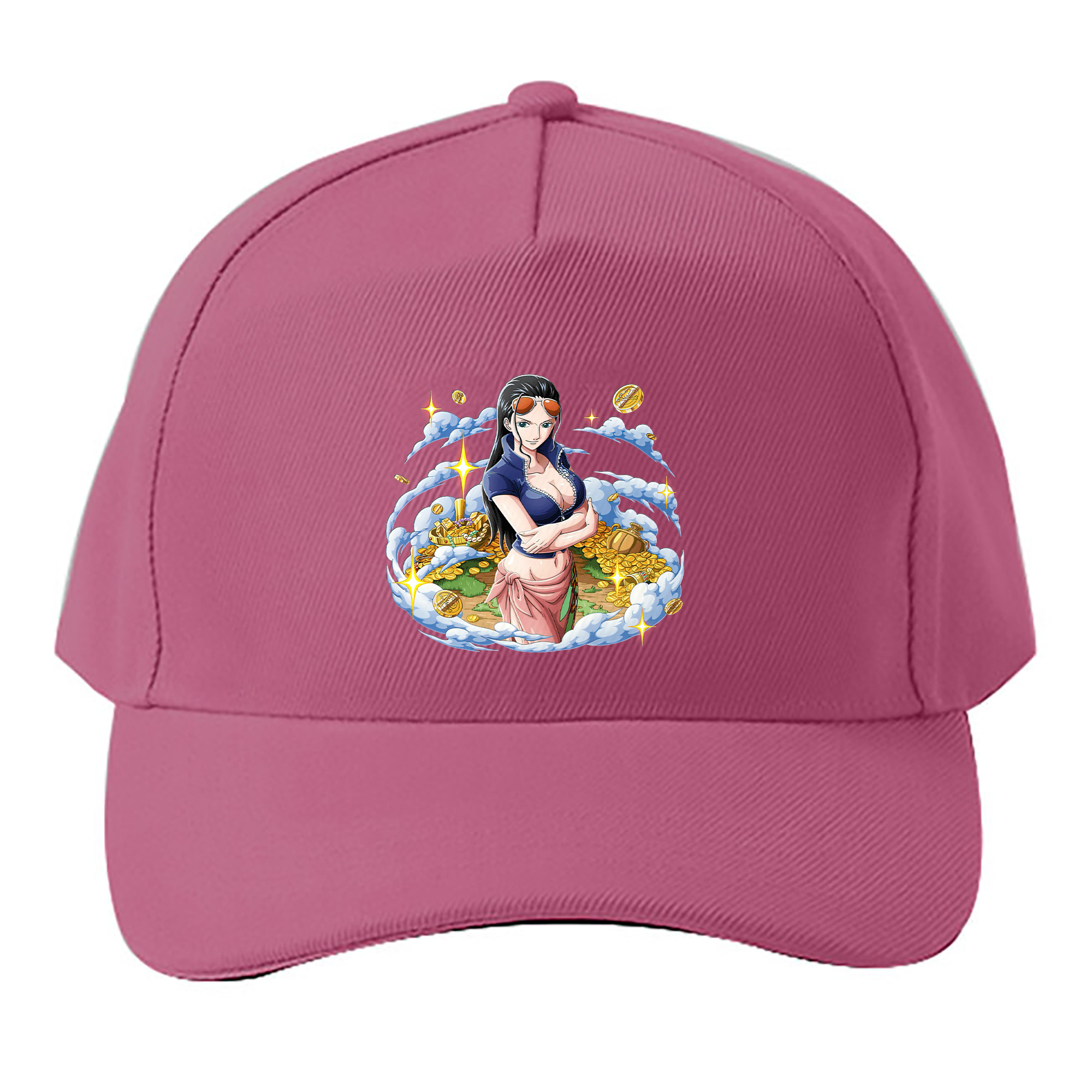 （画像用） ワンピース ニコ・ロビン ONE PIECE Nico Robin ベースボールキャップ 綿100％ 男女兼用 帽子 スポーツ
